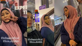 Kecoh Sharifah Shahirah dengan Liza AbdullahTak Pernah Datang KLIA 2 [upl. by Hedelman]