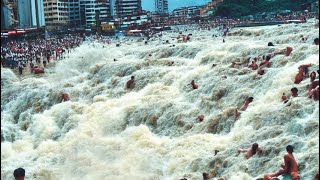 Top 35 minutes of natural disasters caught on camera Most hurricane in history Korea [upl. by Suivatnad]