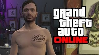 GTA 5 Hipster Update  quotNEWquot All Tattoos GTA 5 DLC [upl. by Kenleigh]