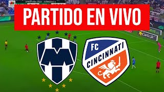 MONTERREY vs CINCINNATI en VIVO CONCACHAMPIONS 2024 [upl. by Hepsoj490]