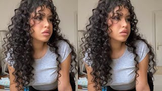 DEFINIERTE LOCKEN OHNE HITZE TUTORIAL [upl. by Eidnar240]