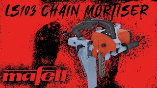 Mafell LS103 Portable Chain Mortiser demonstration [upl. by Reivad516]