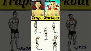 Traps workout 💪 trapsworkout gymworkout youtubeshorts fitness [upl. by Salba214]