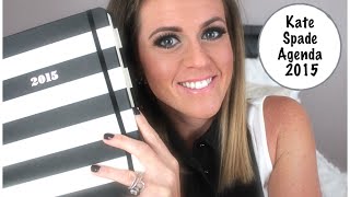 Kate Spade 2015 Agenda Unboxing and Review [upl. by Akit]