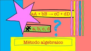 Balanceo de ecuaciones químicas por el método algebraico [upl. by Nagol]