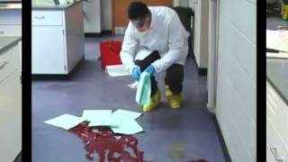 How to Clean up a Blood Spill [upl. by Post]