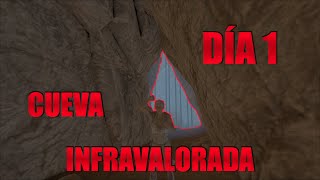 DUO DE 10000 HORAS EMPIEZA EN ARK Y CLAIMEA ESTA CUEVA ARK SURVIVAL EVOLVED [upl. by Lerrud]