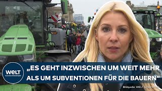 DEUTSCHLANDBLOCKADE quotEs droht Chaosquot – Auch andere Branchen wollen sich den Bauern anschließen [upl. by Annav]