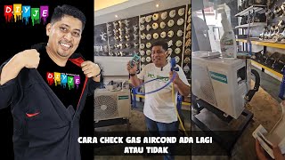 CARA CHECK GAS AIRCOND ADA LAGI ATAU TIDAK [upl. by Suisyola]