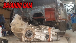 Bajando la CAJA del FIAT 600 y Enderezando SOPORTE [upl. by Hach134]