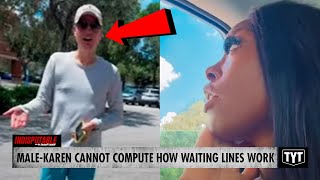 WATCH Man Tries Taking Black Womans Spot At Charging Station Acts Out Of Line [upl. by Sidnal]