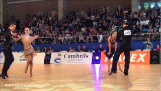 Cambrils 2012  Youth Latin  Final Chacha  Philipp Zholudev amp Ekaterina Kotik [upl. by Odrarebe573]