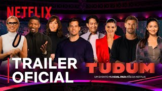 Tudum Um evento mundial para fãs da Netflix  Trailer oficial  24 de setembro  Netflix [upl. by Brote]