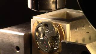 Watchmaking  2930 Stem Hole Machining Keaton Myrick [upl. by Pish]