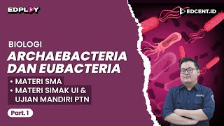 Materi ARCHAEBACTERIA DAN EUBACTERIA Pengertian dan CiriCiri Monera  Part 1 [upl. by Smiley]