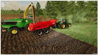 LS22 Wood is Good 05 fs22 ls22 nomansland kleines Holz bringt auch Geld [upl. by Neelhsa]