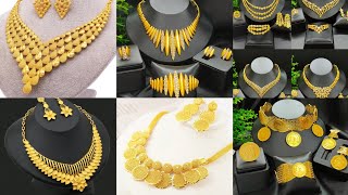 Latest Gold Necklace Design 2024  Gold Necklace Set Design  Gold Chain Jewellery [upl. by Harding]