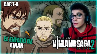 VINLAND SAGA 2 CAPITULO 7 y 8  EL REY CANUTO  REACCION [upl. by Amarillas]