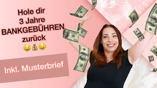 Bankgebühren zurückfordern 💰 BIS 2018 [upl. by Ahseiyk871]