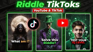 I Found A Viral AI Niche For The TikTok Creativity Program Beta Riddle niche [upl. by Thorn775]