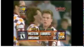 Darren Lockyer Debut 1995 [upl. by Weinstock904]