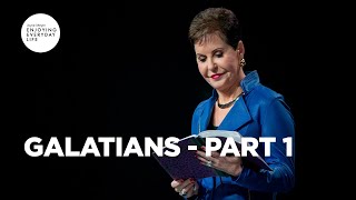 Galatians  Part 1  Joyce Meyer  Enjoying Everyday Life Teaching [upl. by Fuld480]