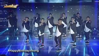 Vhong Navarro with StreetBoys Birthday Prod 2016 [upl. by Cirle72]