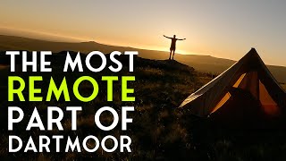 Dartmoor Wildcamping On Fur Tor [upl. by Nehttam361]