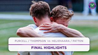 Comeback from Match Point 🤯  Purcell Thompson vs Heliovaara Patten  Highlights  Wimbledon [upl. by Gawain]