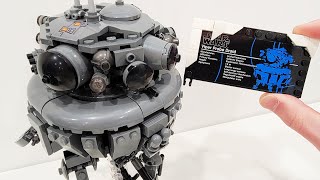 LEGO Star Wars Imperial Probe Droid Review [upl. by Lana732]