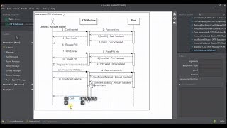 How to Draw Sequence Diagram in StarUML [upl. by Lilia]