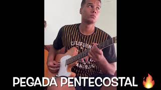 Pegada pentecostal  Corinho de fogo  Guitarra [upl. by Rizan675]