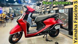 2024 Yamaha Fascino S New Updates Full Review ❤️ Price amp Features 🔥 Better Than All 125 CCs [upl. by Xonel]