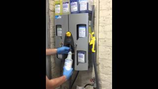 Diversey Dispenser Instructional Video [upl. by Amsirhc]