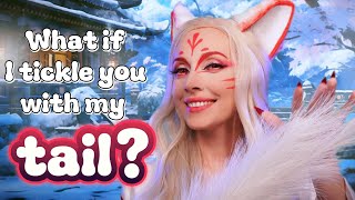 ASMR Caught and Tickled by Kitsune Role play personal attention triggers tickles tingles [upl. by Irrak]