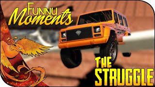 The Struggle │ GTA 5 Funny Moments GTA Online [upl. by Refynnej]