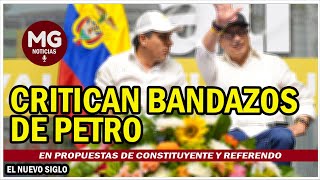 🛑 CRITICAN BANDAZOS DE PETRO EN PROPUESTAS DE CONSTITUYENTE Y REFERENDO [upl. by Nomor]