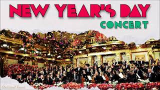 Vienna Classics  NEW YEARS DAY CONCERT  The Best Waltzes amp Polkas By Strauss [upl. by Hcurob]