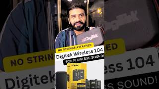 DigiTek® Wireless Microphone With 24G Connectivity  DWM 104  2024 – Wireless mic for Creators [upl. by Gilda469]