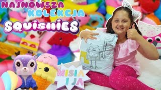 SQUISHY  MOJA NAJNOWSZA KOLEKCJA 🍰 SQUISHIES 🍓 GNIOTKI 🍌 SUPER KONKURS [upl. by Aticnemrac]