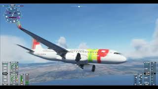 Microsoft Flight Simulator TAP Chegada a Lisboa LPPT tap [upl. by Jolyn]