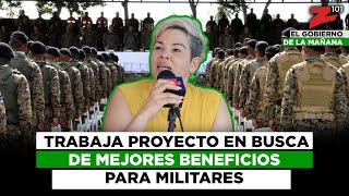 Trabaja proyecto en busca de mejores beneficios para militares al momento de su retiro [upl. by Ynner]