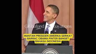 BARRAC OBAMAMA Pinter Bahasa Indonesia obama prabowo gibran makangratis kabinetmetahputih [upl. by Awjan]