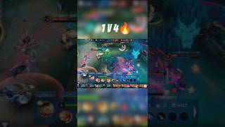 Global Clint  1v4  MANIAC🔥mobilelegends mlbb clint mlbbcreatorcamp shorts [upl. by Ised]