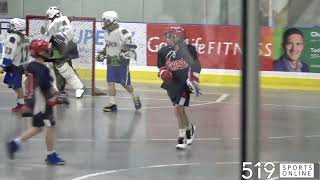 Chuck Miller Lacrosse U11 Championship  Peterborough Lakers vs Guelph Regals [upl. by Ndnarb]