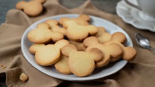 BISCOTTI AL BURRO  Semplici e facili perfetti a colazione e a merenda [upl. by Nosrak854]