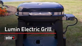 Introducing the Weber Lumin Electric Grill [upl. by Eziechiele]