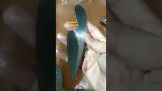 custom Handmade 5160 spring steel Hunting Knife blank blade zubaisaenterprises customknifemaker [upl. by Eelrihs337]