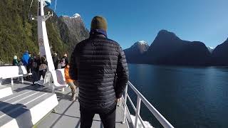 Experiencing Milford Sound New Zealand 4K [upl. by Alyhs]