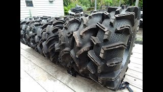 Huge Mud Tire Comparison ATV SXS [upl. by Ferd684]